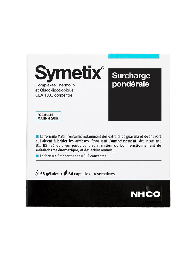 NHCO Symetix Surcharge Pondérale 56 Gélules + 56 Capsules